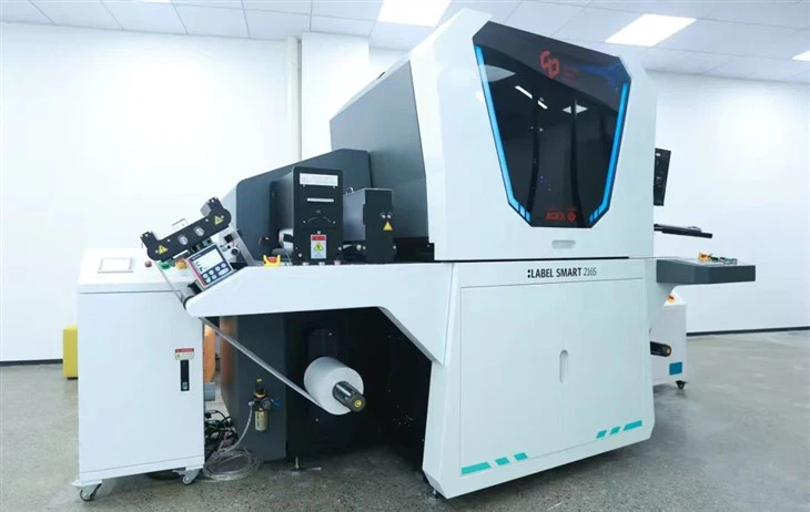 UV Inkjet CMYKW Digital Label Printing Machine
